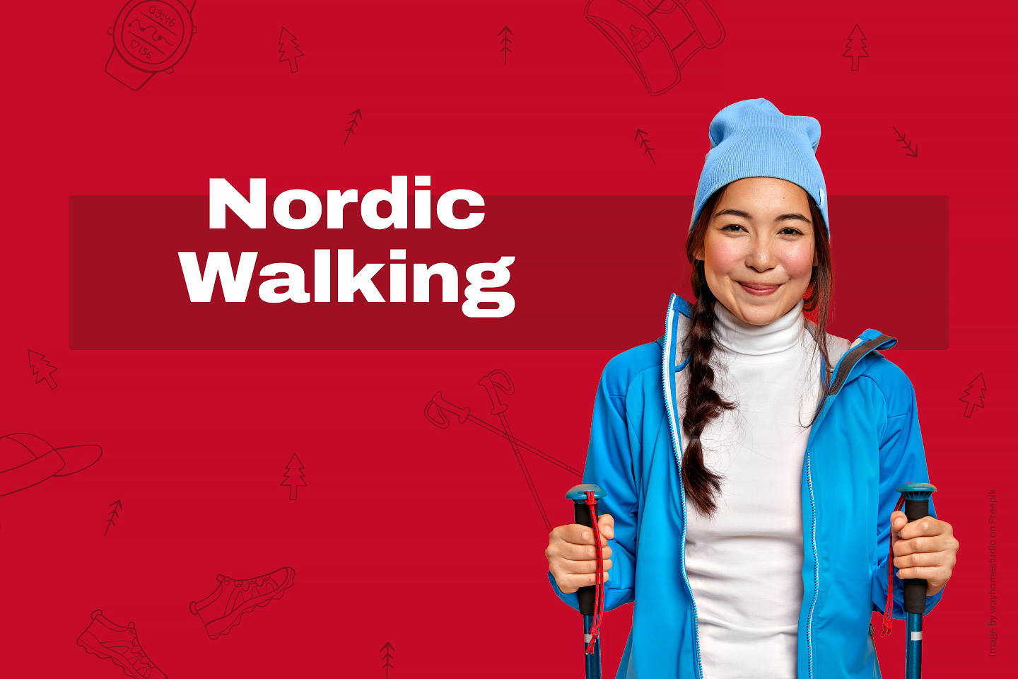Nordic Walking ab 13. Oktober 2022 (Image by wayhomestudio on Freepik)
